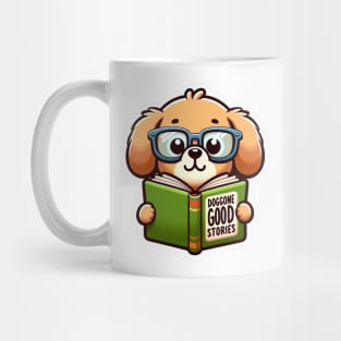 Cute Dog Book Lover Gifts Mug